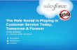 The Role Social is Playing in Customer Service - Today, Tomorrow and in the Future