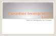 Canadian immigration laws