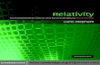 Relativity an Introduction to Special and General Relativity