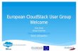 Cloudstack user group  26 june 2014