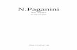 Paganini - 6 Duets for Violin Guitar Violin and Guitar