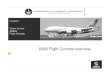 A380 Flight Controls Overview