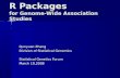 R GWAS Packages