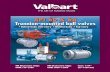 Catalog Valves Valbart Trunnion-Mounted Ball Valves API 6D & 6A