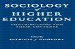 Ebooksclub.org Sociology of Higher Education Contributions and Their Contexts