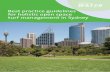 Sydney Water Best Practice Guidelines for Turf Open Space