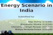 Energy Scenario