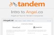 Intro to Angel.co | Tandem