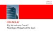 Oracle Virtualization Advantages