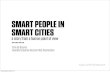 Smart People in Smart Cities