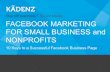 Facebook Marketing for Small Business and NonProfits