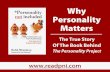 Personality Not Included: The Book Behind The Personality Project
