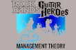 Rock Bands, Guitar Heroes And Management Theory
