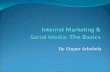 Internet marketing, social media the basics