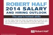 The Year’s Hottest Skills: 2014 Salary and Hiring Trends