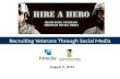 Recruiting veterans - HireClix -social recruiting seminar -  recruiting veterans through social media 8.9.12