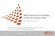 Best Practices for Creating a CEO Succession Plan
