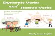 Dynamic & stative verbs with EX. + answers