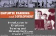 Employee Training & Development Ch 01
