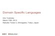 DSL - Domain Specific Languages,  Chapter 4, Internal DSL