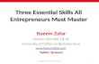 3 essential skills all entrepreneurs must master