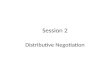 Session 2 distributive negotiation bookbooming