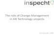 Change Management and HR Technology Projects