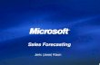 Forecasting Microsoft's Revenues