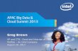 Greg Brown - Intel Big Data & Cloud Summit 2013