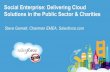 Social Enterprise - Delivering cloud solutions in the public sector & charities