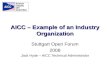 AICC – Example of an Industry Organization