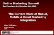 The Current State of Email, Social, & Mobile Integration