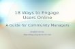 18 Ways to Engage Users Online