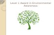 Environmental Awareness L1 Presentation
