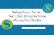 Going Once, Twice... Tech that Brings in More Money for Charity