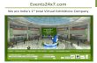Events24x7 Virtual Exhibition Platform Features