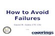 Cov 09 How To Avoid Failure C