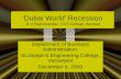 Dubai World -Recession