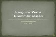 Whetstone u09a1.irregular verbs