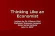 Lecture 3 thinking like an economist