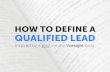 The Best Way to Qualify Leads