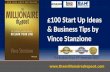 Vince Stanzione Millionaire Dropout Sildes From Biz Start Up Show London