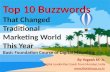 Top 10 Buzzwords that changed traditional marketing world this year  - Basic Foundation Course on Digital Marketing