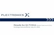 Flextronics Q1FY14 Earnings Release Slides
