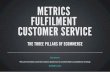 The Three Pillars of eCommerce: Metrics, Fulfilment and Customer Service