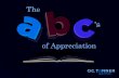 ABC's of Appreciation