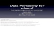 Gavin Bell Data Portability For Whom Xtech08