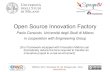 Open Source Innovation Factory, OW2con11, Nov 24-25, 2011, Paris