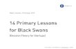 14 Primary Lessons for Black Swans