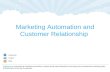 Marketing Automation and Customer Relationship